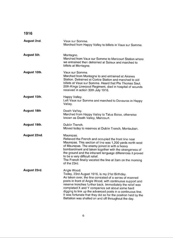 War Diary 015
