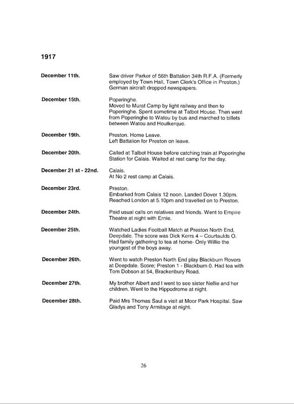 War Diary 039