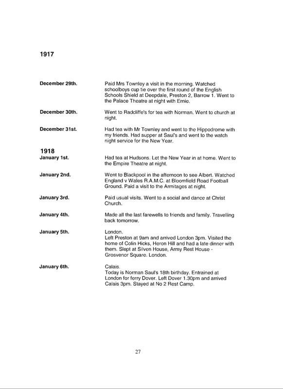 War Diary 040