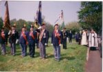 Funeral of a Fusilier who died early in the Gulf War