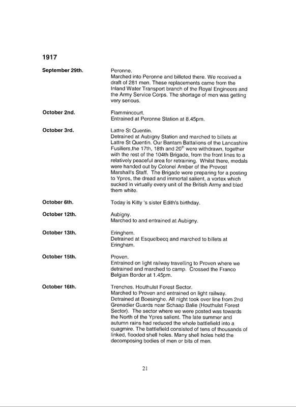 War Diary 034