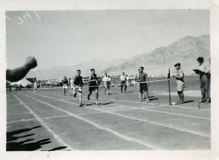 Fus Walton A coy (3 pln) 1st sgt Robey D coy 2nd  220 yds relay A coy won