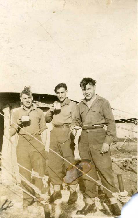 back to camp after a desert patrol