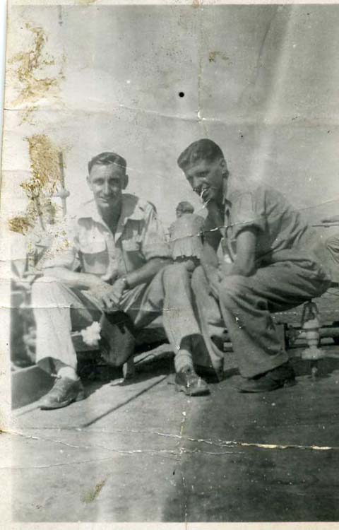 on the Empire Peace maker going to Cyprus 1950
