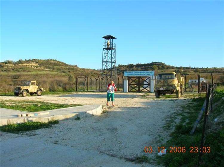 Concentration camp museum next to the wine factory - 2006