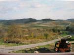 Polemi camp  from Stroumbi 1988-Ploughrd field mid left